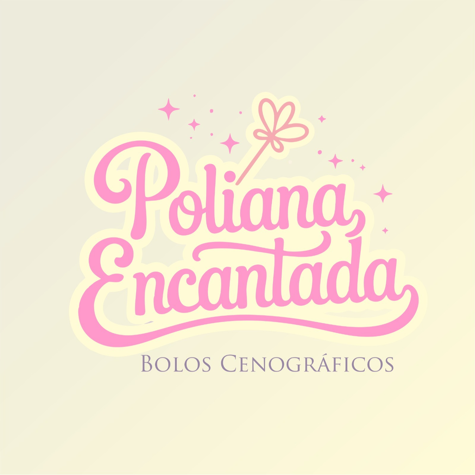 Poliana encantada bolos cenografico