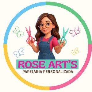 ROSE ART'S PAPELARIA PERSONALIZADA
