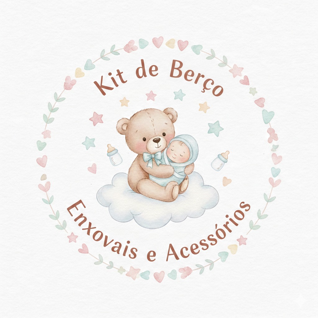Kit de Berço Enxoval e Acessórios