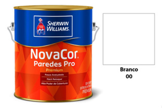 Tinta Acrílica Novacor Paredes Pro 3,6l Fosco Aveludado em Oferta na Shopee