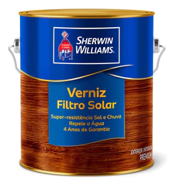 Verniz Filtro Solar Sherwin Williams 3,6l Brilhante Cores
