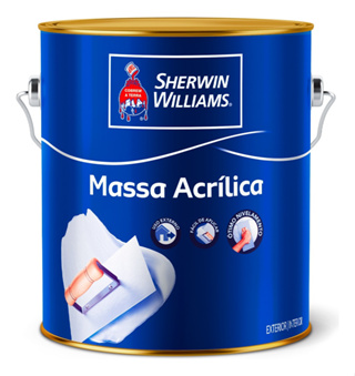 Massa Acrílica Sherwin Willams 6kg em Oferta na Shopee