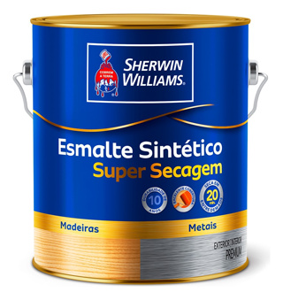 Esmalte Sintético Super Secagem 3,6l Branco Alto Brilho em Oferta na Shopee