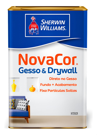 Tinta Novacor Gesso E Drywall 18 Litros Branco em Oferta na Shopee