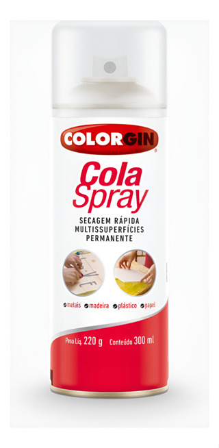 Spray Cola Colorgin em Oferta na Shopee