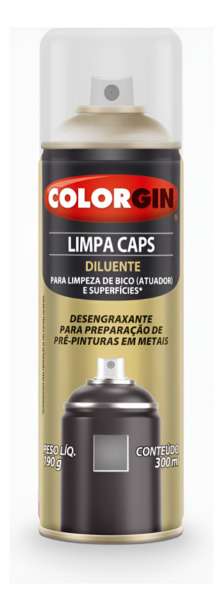 Spray Limpa Caps Colorgin em Oferta na Shopee