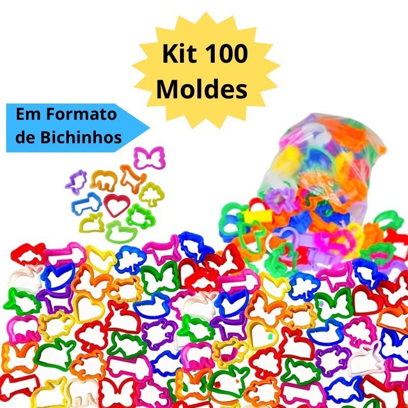 Moldes Forminha para Massinha Cortador de Modelar Kit Festa Lembrancinha Infantil Escolar em Oferta na Shopee