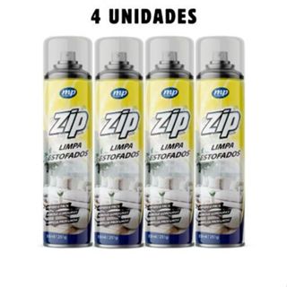 Espuma Spray Zip Clean 300ml Limpa a Seco Sofá, Estofado, Banco de Carro Limpeza Profunda em Oferta na Shopee