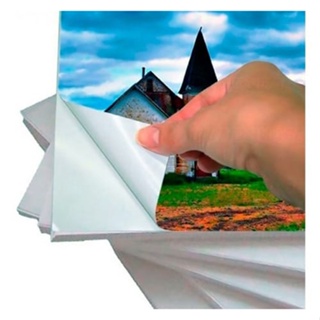 Papel Fotográfico Glossy ADESIVO 115g A4 MASTERPRINT em Oferta na Shopee