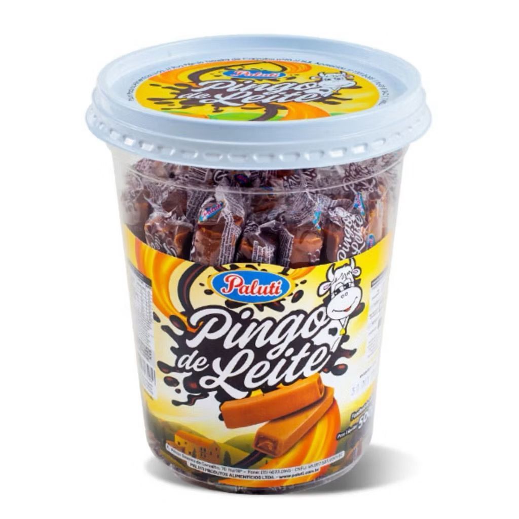 Pote Doce Pingo De Leite Paluti Festa Lembrancinha