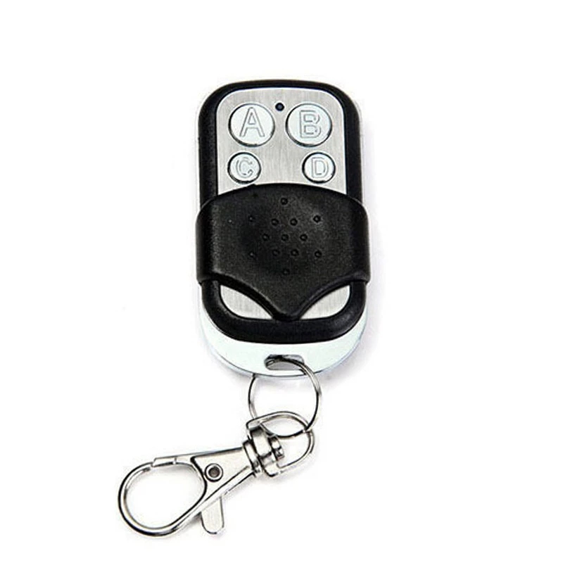 Controle Remoto Universal para Portão Elétrico Eletrônico Garagem com Chaveiro 433mhz 4 Botões