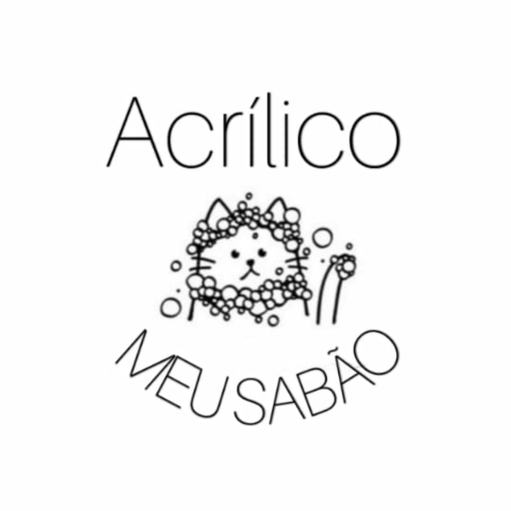 Acrílico Meu Sabão
