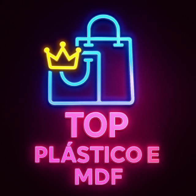 TOP PLÁSTICO E MDF