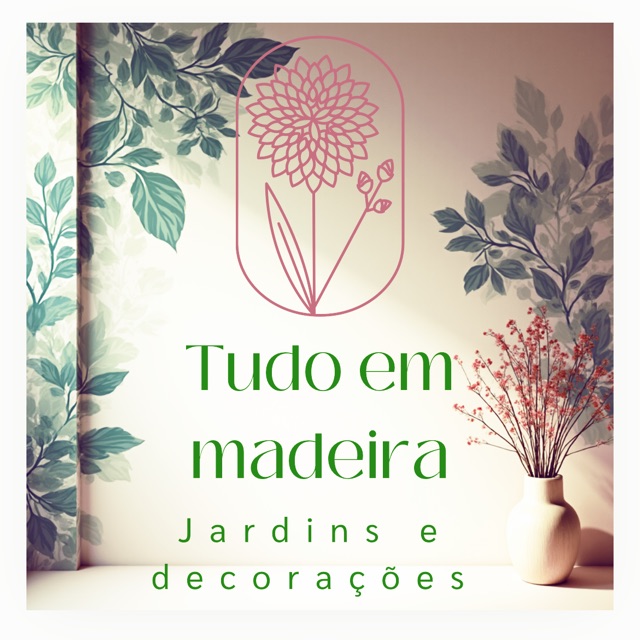 Tudo em madeira jardins.