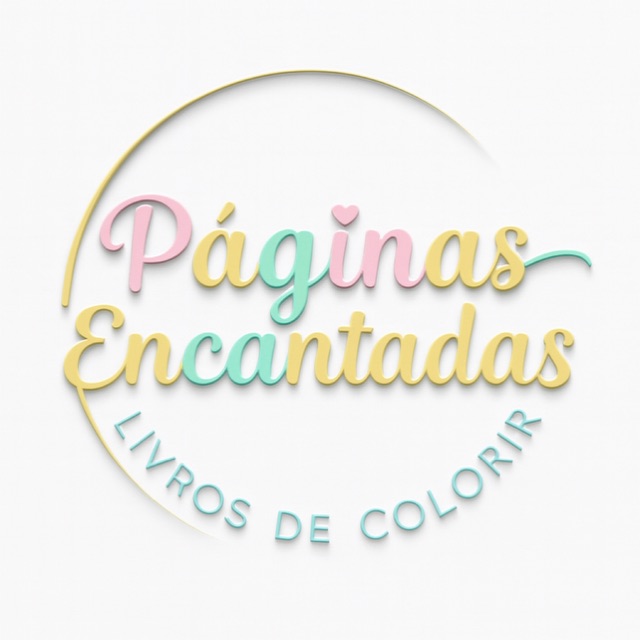 Páginas Encantadas Livros Colorir