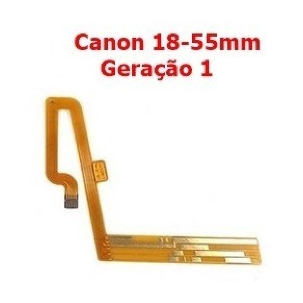 Cabo Flex Flat Canon 18-55mm Primeira Ger Foco Confira