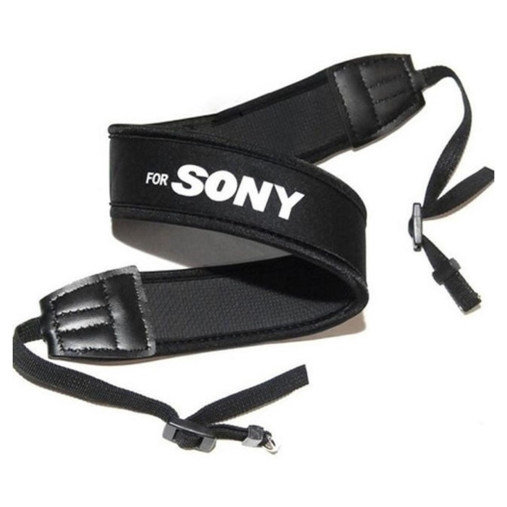 Correia Para Câmera Fotográfica Sony Alça De Ombro Pescoço