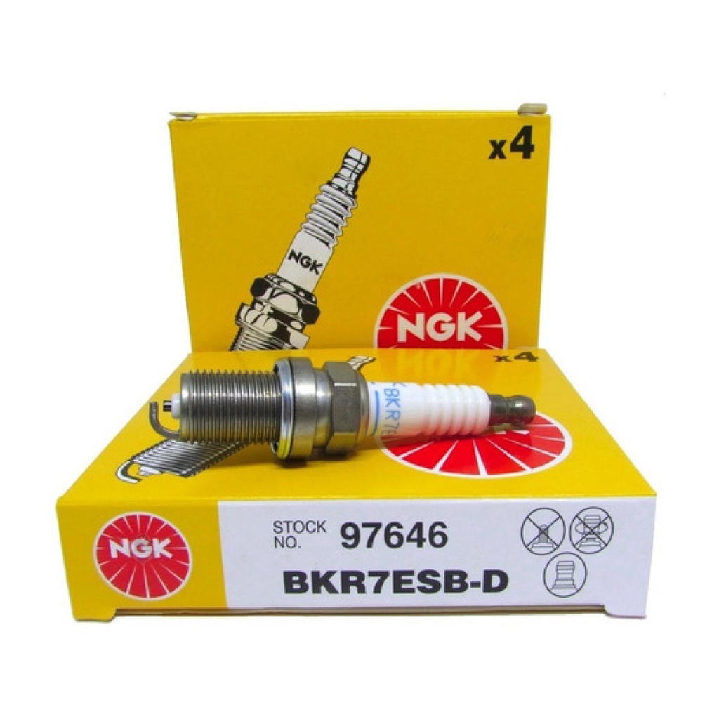 Jogo Vela Ignição Ngk Kombi 1.4 Flex Após 16-02-2009 Bkr7 em Oferta na Shopee