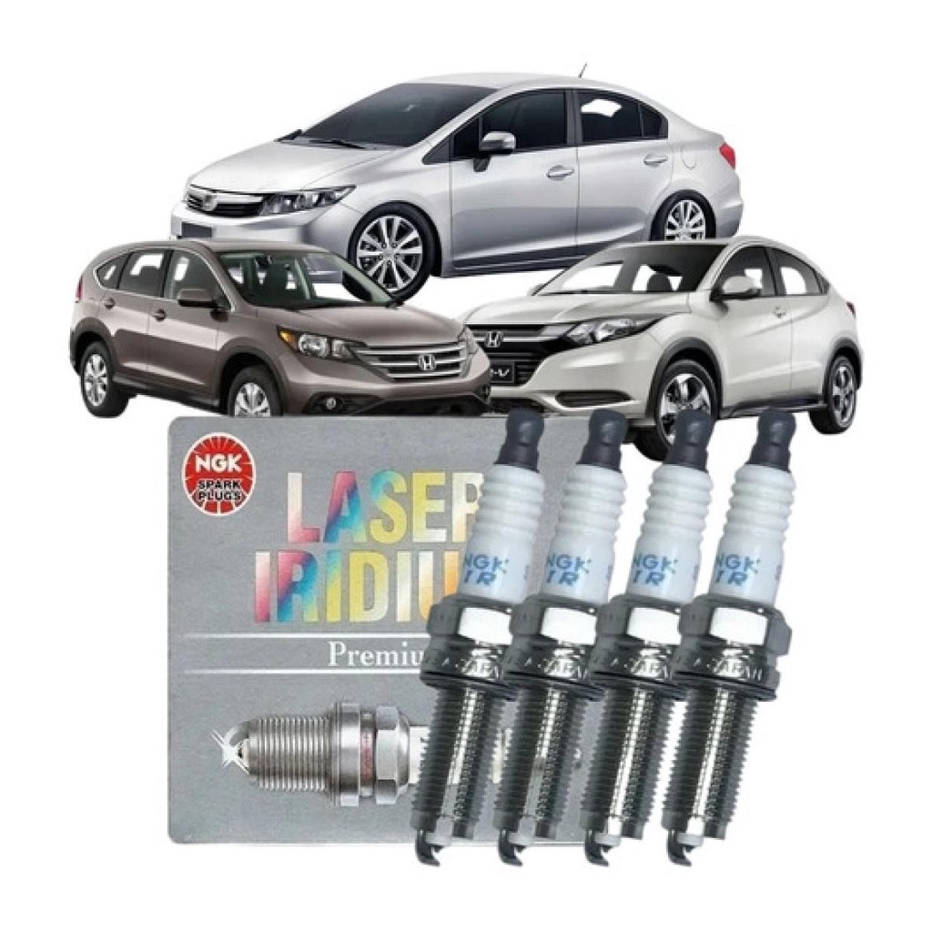 Jogo Vela Ngk Iridium Honda Civic 2.0 2015 - Silzkr7c11ds em Oferta na Shopee