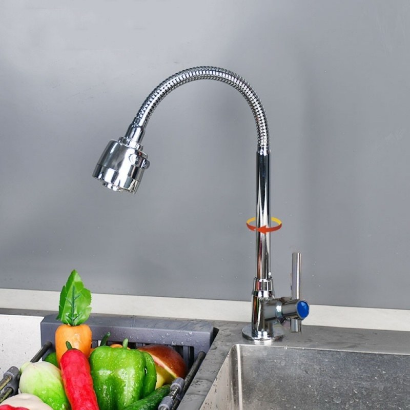 Torneira Gourmet Cozinha Bancada Mesa Pia Cano Inox Flexível em Oferta na Shopee