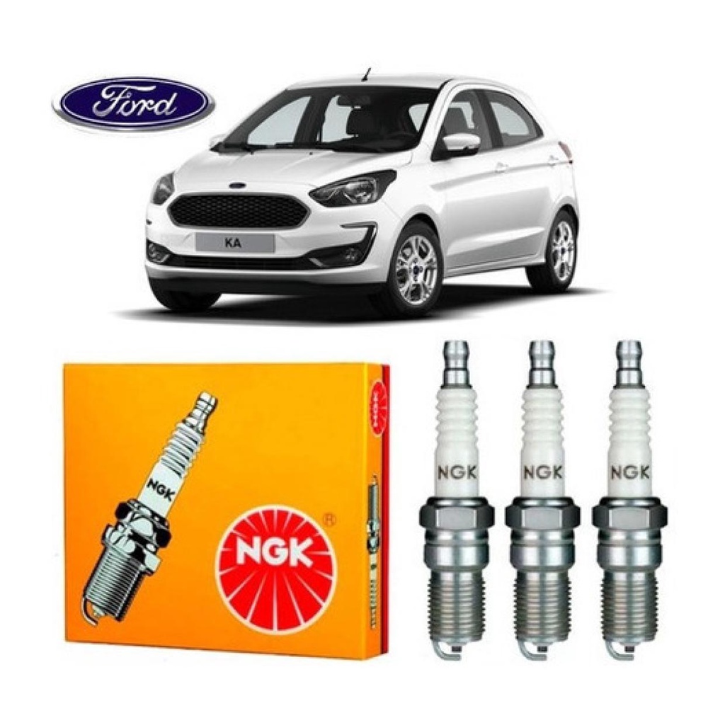 Jogo Vela Ignição Ford Ka 1.0 12v 2015 2016 2017 2018 2019 em Oferta na Shopee