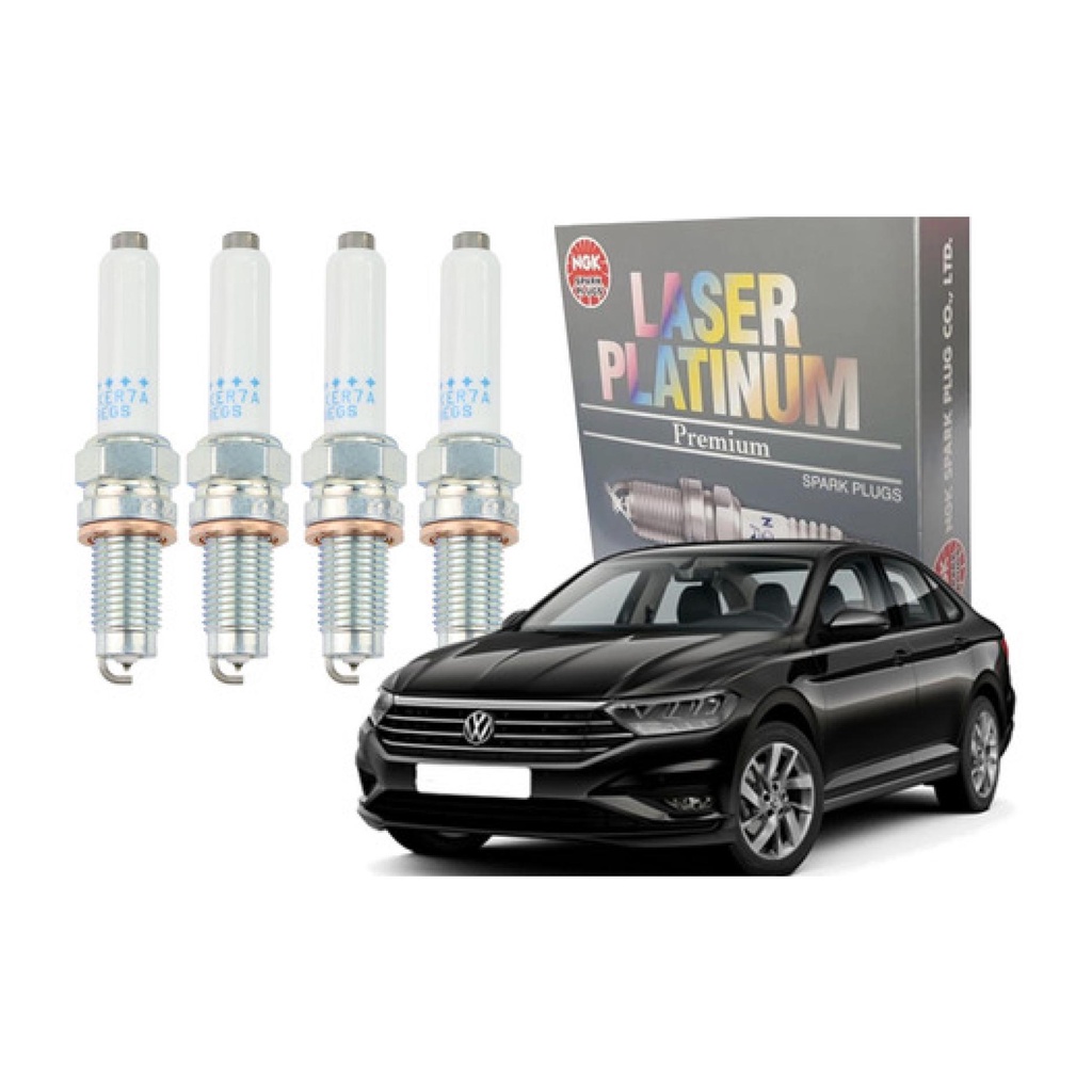 Jogo Vela Ignição Ngk Vw Jetta 1.4 16v Tsi 2016
