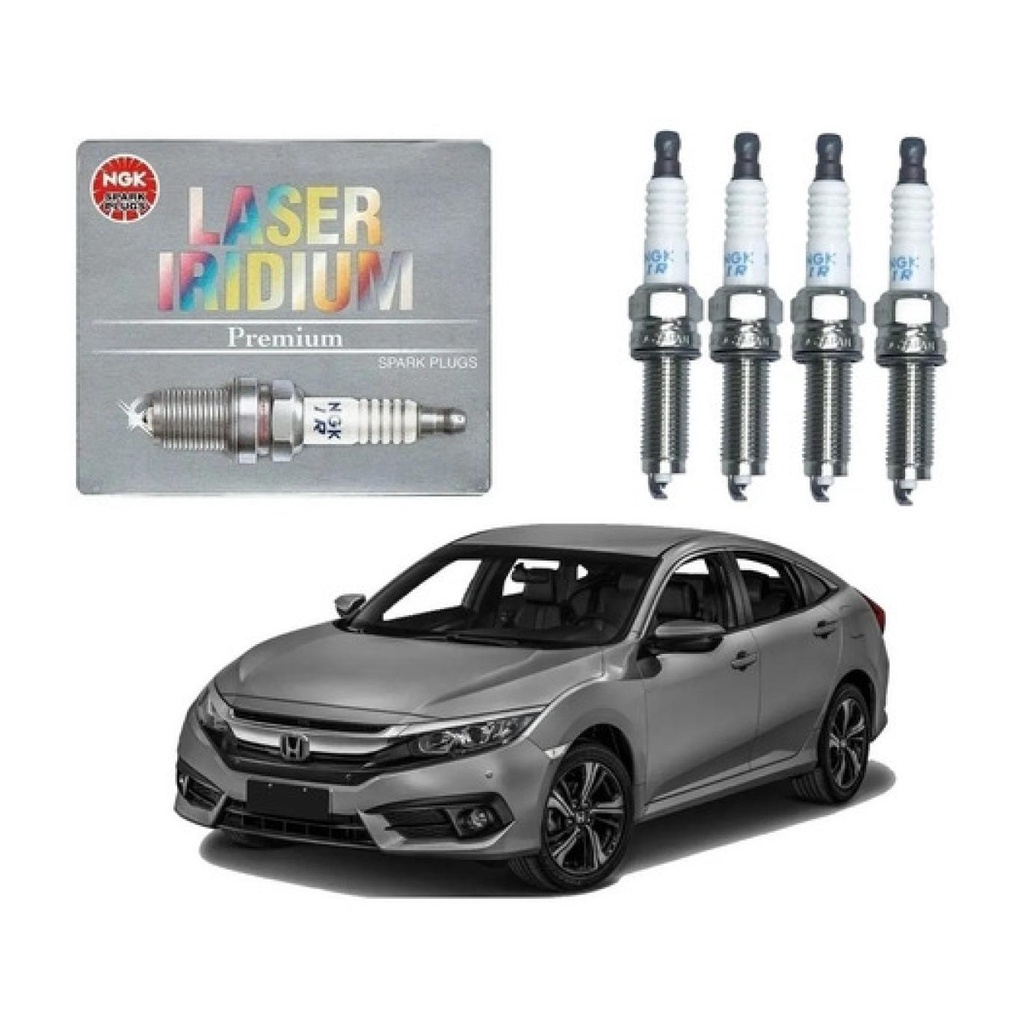 Velas De Iridium Honda Civic 1.5 Turbo 2016 2018 19 2021 Ngk em Oferta na Shopee