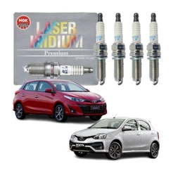 Jogo De Velas Ngk Toyota Etios 1.5 16v Flex 2016 2017 2018