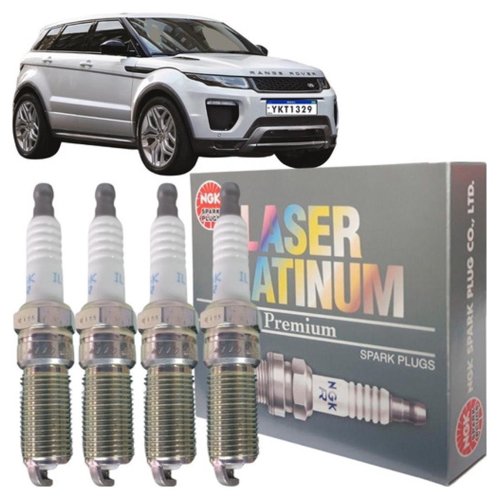 Jogo De Vela Original Ngk Range Rover Evoque 2.0 Si4 2015. em Oferta na Shopee