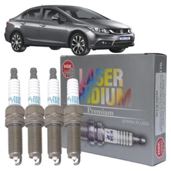 Jogo De Vela Original Ngk Honda Civic 1.8 16v 2012 2013 2014