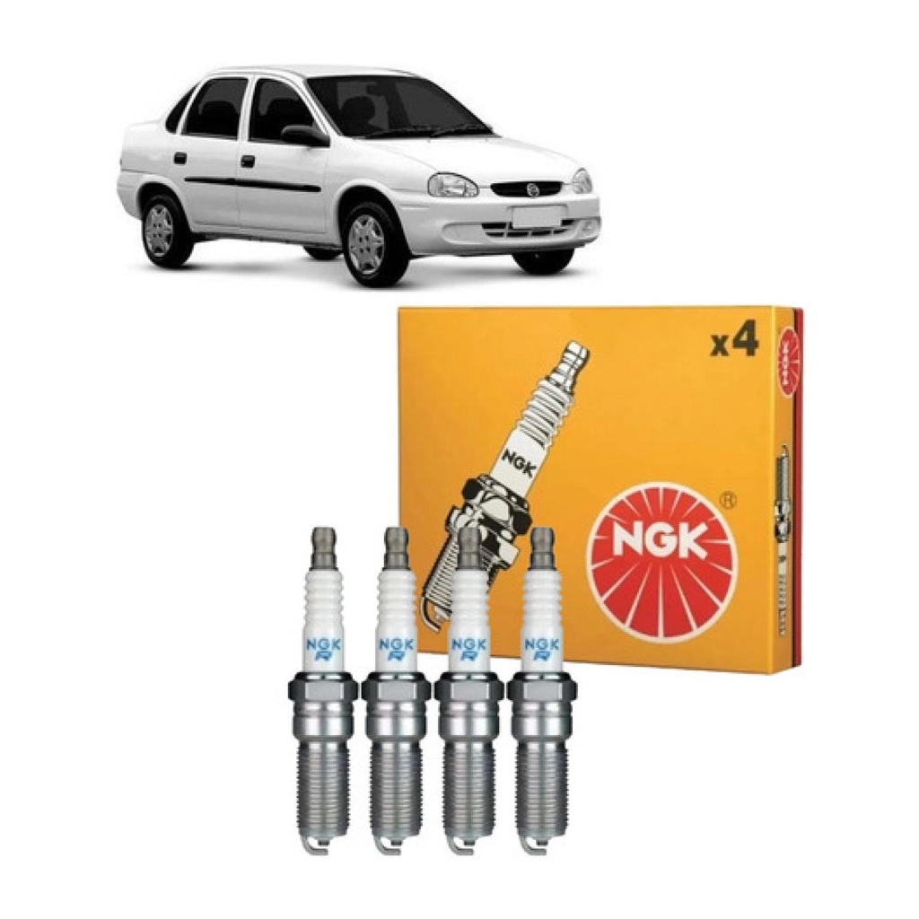 Jogo De Vela Chevrolet Corsa Classic 1.0 8v Flex 2006 A 2015 em Oferta na Shopee