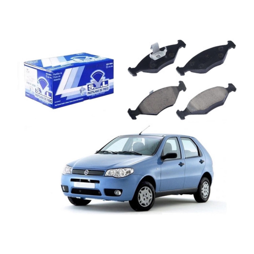 Pastilha Freio Dianteira Syl, Palio 1.0 2006 em Oferta na Shopee