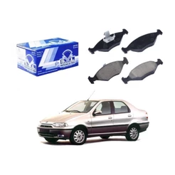 Pastilha Freio Dianteira Original, Fiat Siena 1.5 2000