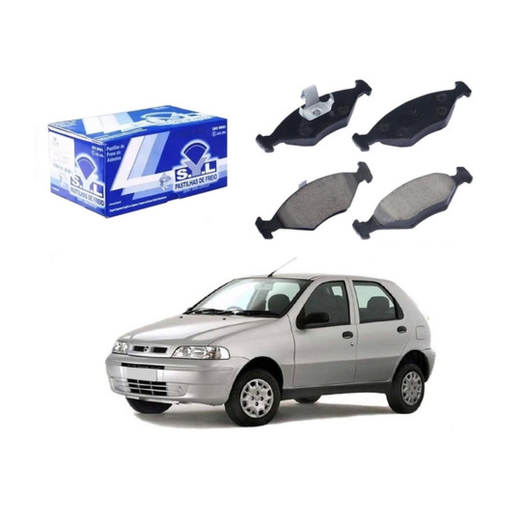 Pastilha Freio Dianteira, Fiat Palio 1.0 2001