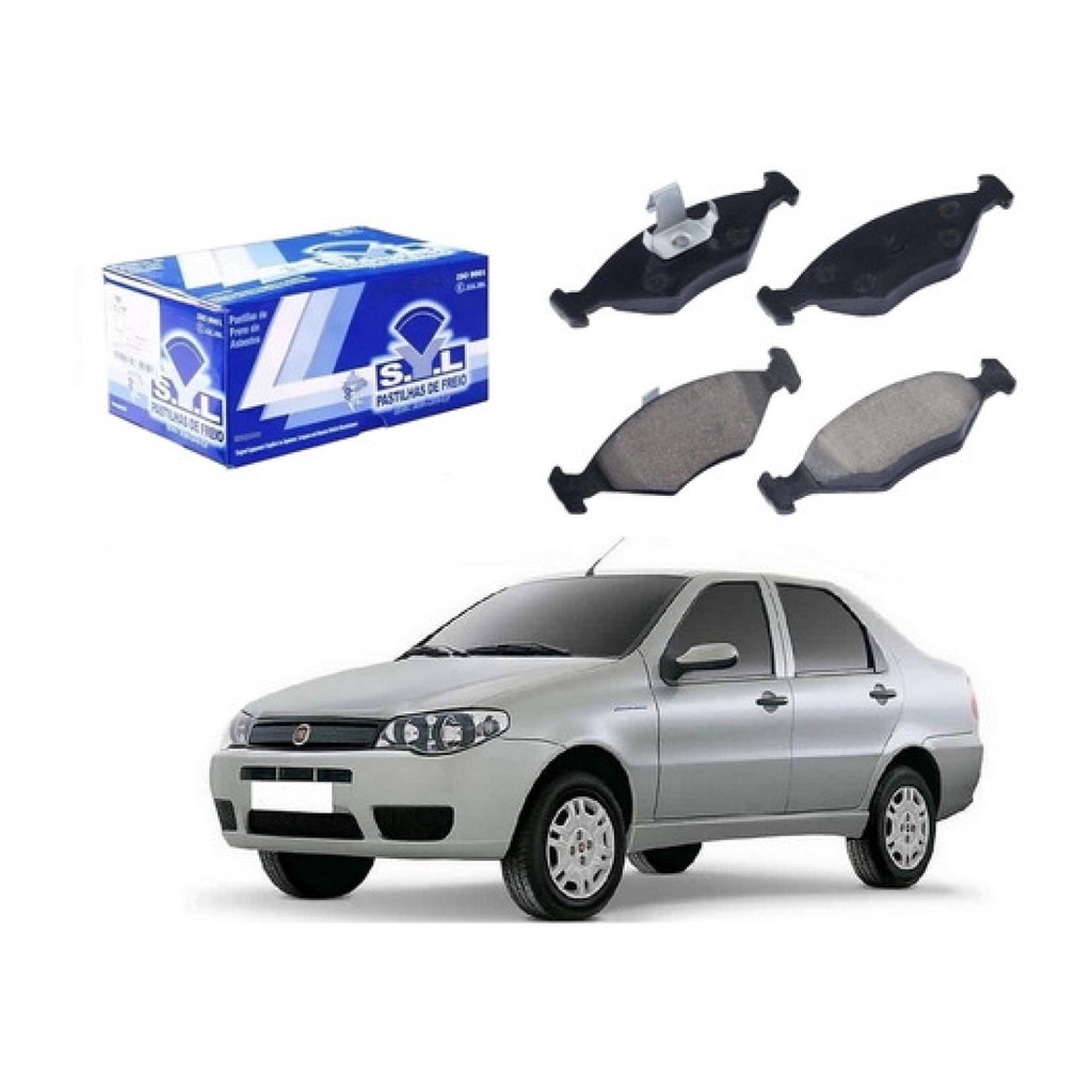 Pastilha Freio Dianteira Original, Siena 1.0 2007 em Oferta na Shopee