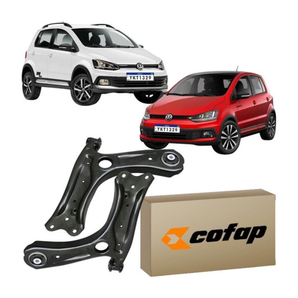 Par Bandeja Balança Cofap Crossfox Fox 2017 2018 2019 em Oferta na Shopee