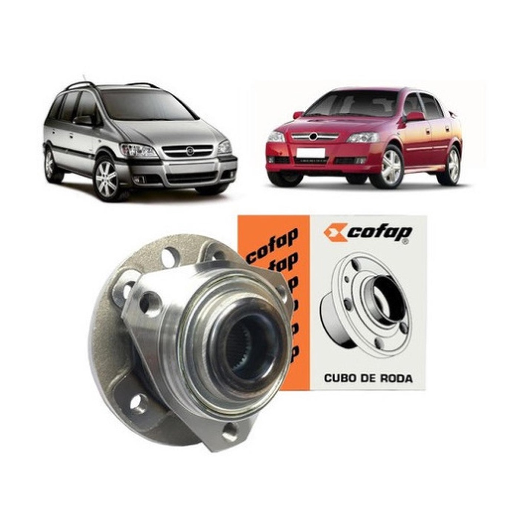 Cubo Dianteiro Astra Zafira 2.0 5 Furos Com Rolamento S Abs