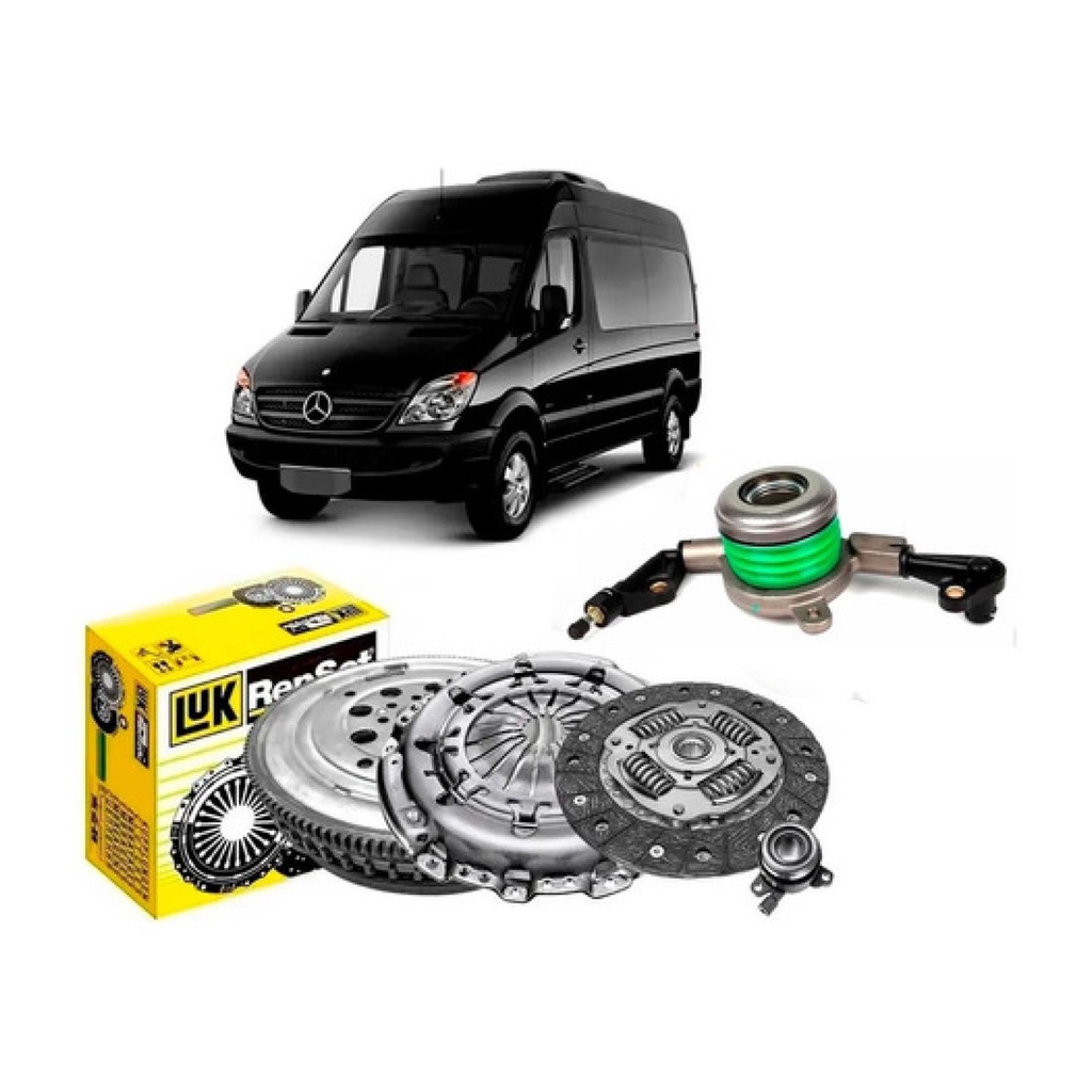 Kit Embreagem Volante Atuador Sprinter Cdi 415 515 ( Luk
