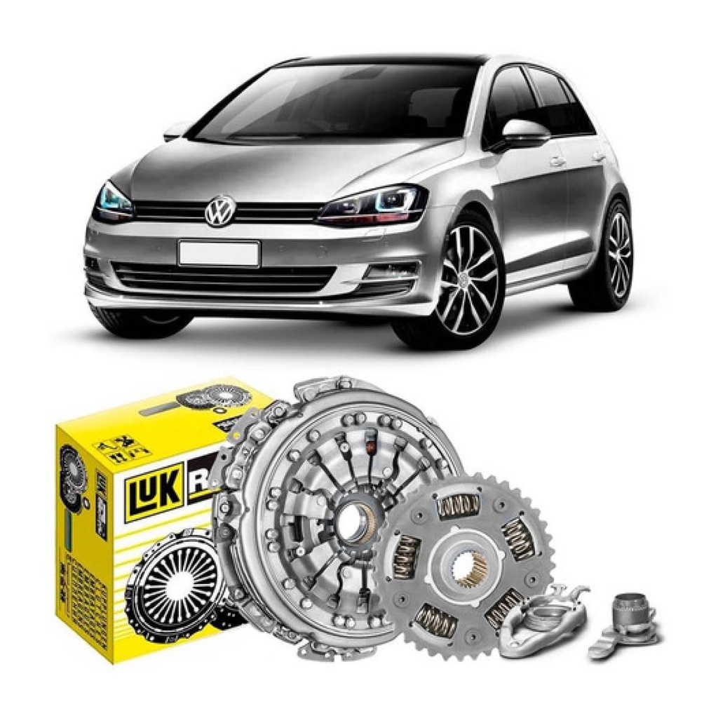 Kit Embreagem Dupla Volkswagen Golf 1.4 Tsi 2014 A 2017 em Oferta na Shopee