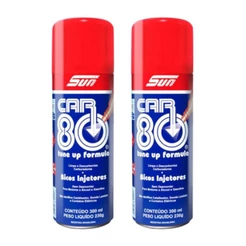 Kit 2 Descarbonizantes Car80 Limpa Bicos Carburadores 300ml