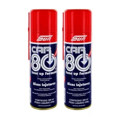 Kit 2 Descarbonizante Car80 Limpa Bico Injetor Carburadores