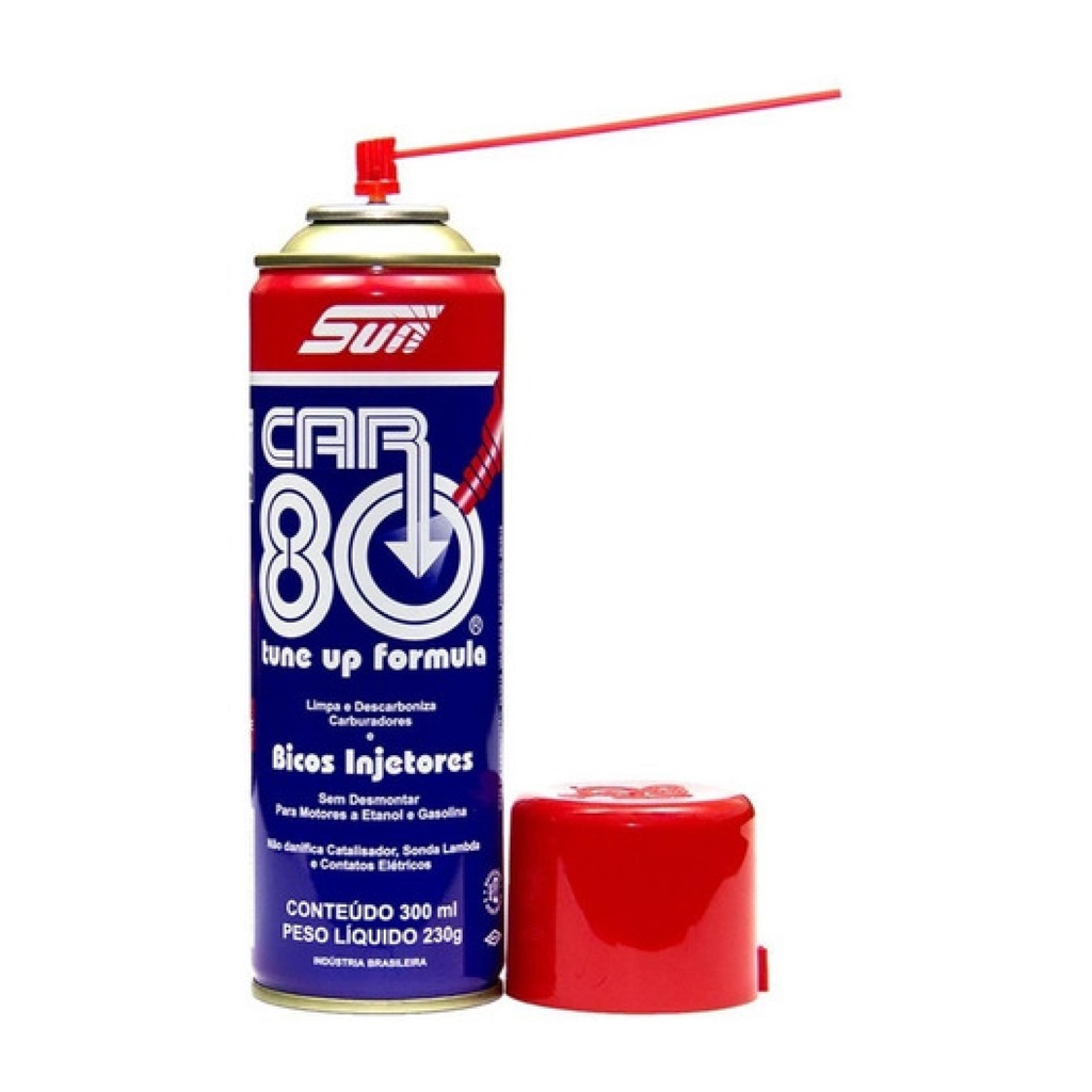 Car 80 Descarbonizante Car80 Limpa Bico Tbi Sun Kit C 2