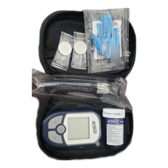 Kit Medidor De Glicose Com Tiras G-tech Vita 50+10un.