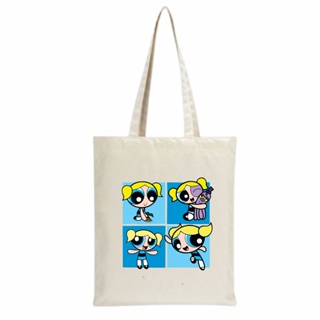 Bolsa Sacola Ecobag Ecologica algodão estampa super poderosas lindinha tumblr em Oferta na Shopee