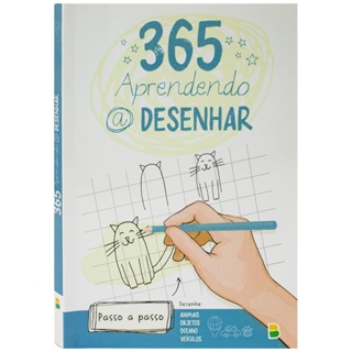 Livro 365 Aprendendo A Desenhar em Oferta na Shopee