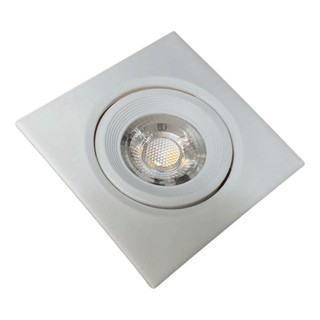 Spot LED 3W Quadrado | Branco Neutro 4000K | Bivolt de Embutir High Design