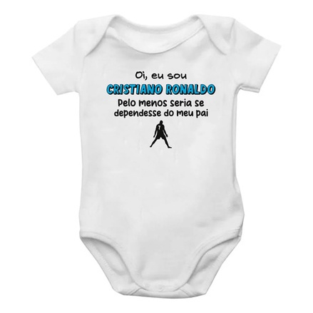 Body De Bebê Sou O Cristiano Ronaldo