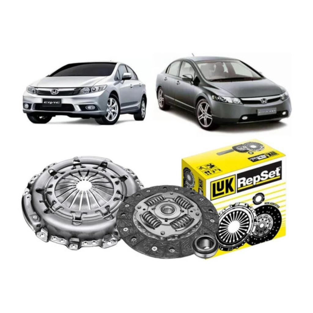 Kit Embreagem Honda Civic 1.8 16v 2011 2012 Original Luk em Oferta na Shopee