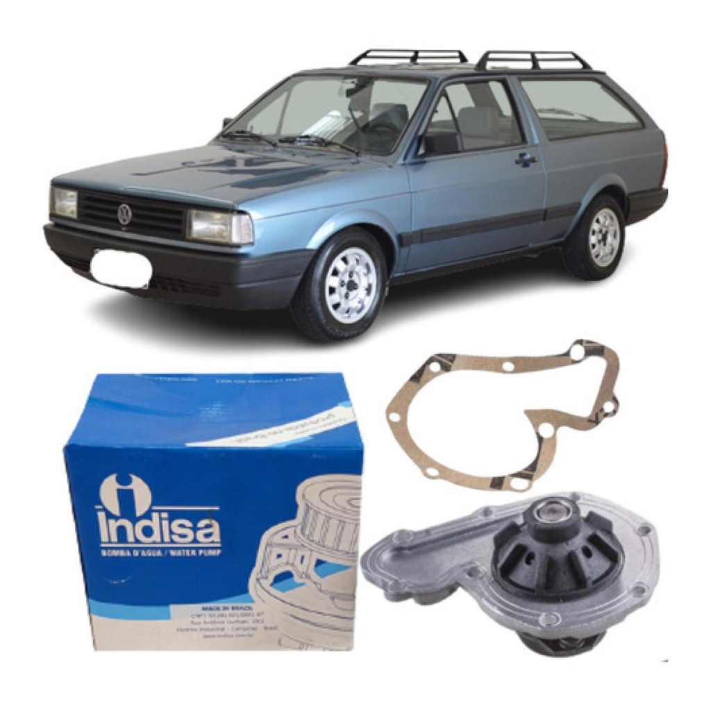 Bomba Dagua Indisa Vw Parati 1.6 8v 1989 1993 em Oferta na Shopee