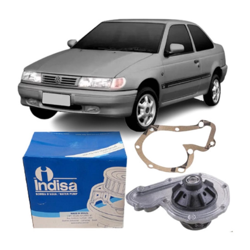 Detalhes do Bomba D'água Indisa Vw Gol 1.0 8v 1993 1996